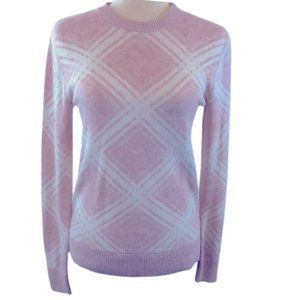 Soft Pink Preppy Sweater